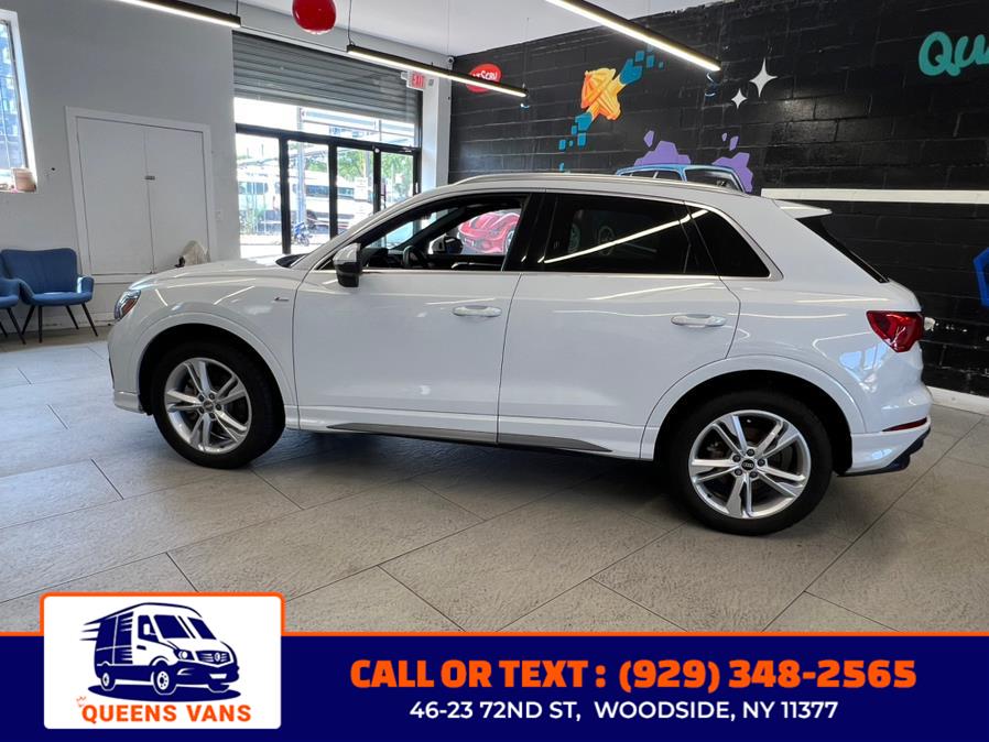2021 Audi Q3 S line Premium Plus 45 TFSI quattro, available for sale in Woodside, New York | Queens Vans LLC. Woodside, New York 2021 Audi Q3 S line Premium Plus 45 TFSI quattro, available for sale in Woodside, New York | Queens Vans LLC. Woodside, New York