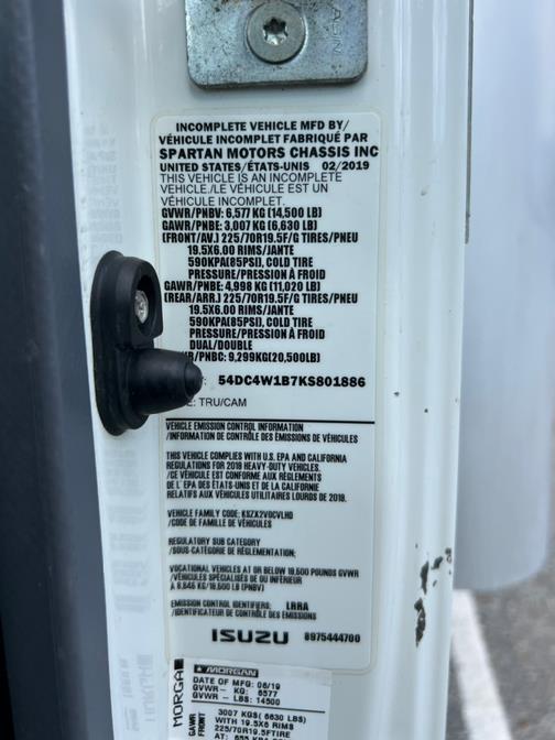 2019 Isuzu NPR HD Box Truck, available for sale in Paterson, New Jersey | Speedway Commercial Motors LLC. Paterson, New Jersey 2019 Isuzu NPR HD Box Truck, available for sale in Paterson, New Jersey | Speedway Commercial Motors LLC. Paterson, New Jersey