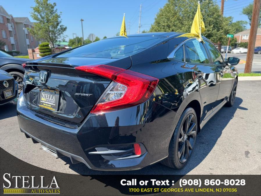 2019 Honda Civic Sedan Sport CVT, available for sale in Linden, New Jersey | Stella Auto Sales. Linden, New Jersey 2019 Honda Civic Sedan Sport CVT, available for sale in Linden, New Jersey | Stella Auto Sales. Linden, New Jersey