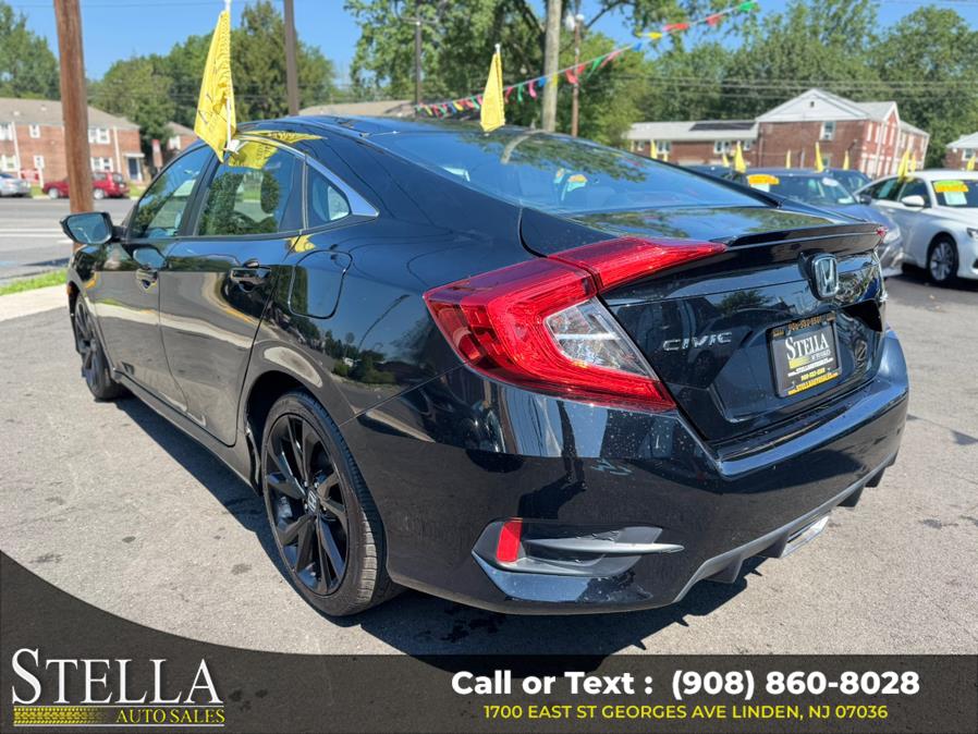 2019 Honda Civic Sedan Sport CVT, available for sale in Linden, New Jersey | Stella Auto Sales. Linden, New Jersey 2019 Honda Civic Sedan Sport CVT, available for sale in Linden, New Jersey | Stella Auto Sales. Linden, New Jersey