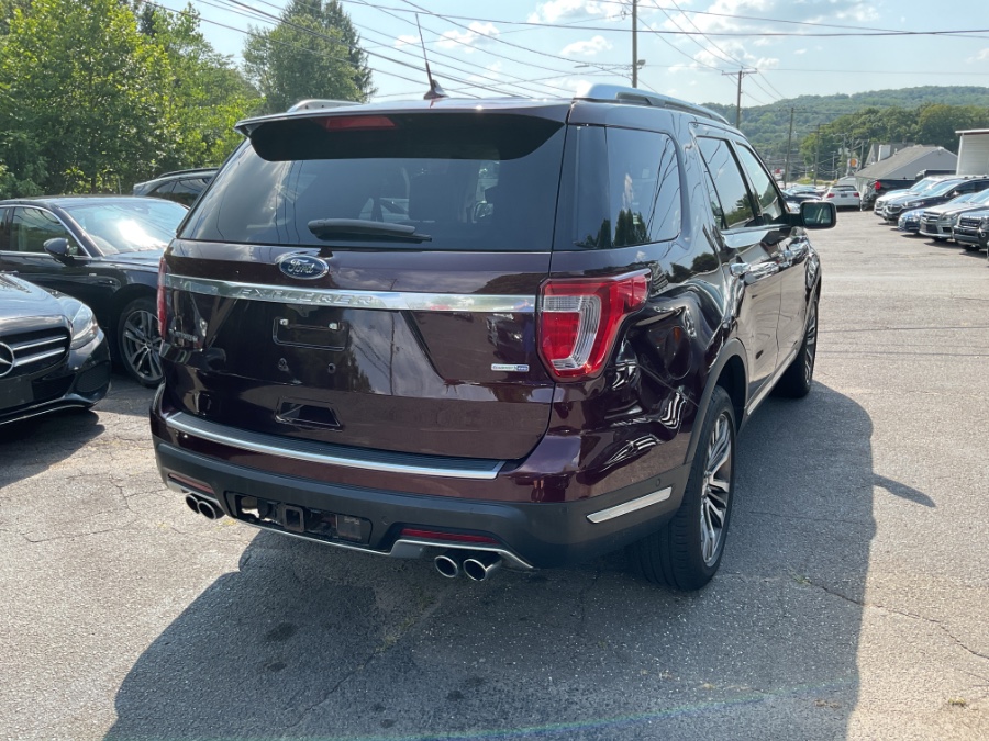 2018 Ford Explorer Platinum 4WD, available for sale in Waterbury, Connecticut | Jim Juliani Motors. Waterbury, Connecticut 2018 Ford Explorer Platinum 4WD, available for sale in Waterbury, Connecticut | Jim Juliani Motors. Waterbury, Connecticut