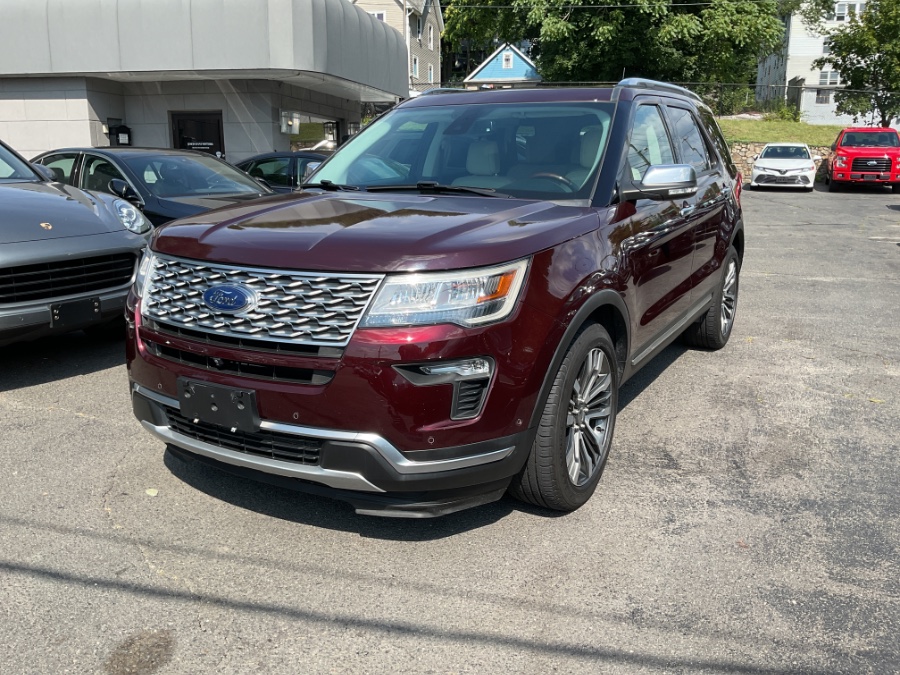 2018 Ford Explorer Platinum 4WD, available for sale in Waterbury, Connecticut | Jim Juliani Motors. Waterbury, Connecticut 2018 Ford Explorer Platinum 4WD, available for sale in Waterbury, Connecticut | Jim Juliani Motors. Waterbury, Connecticut