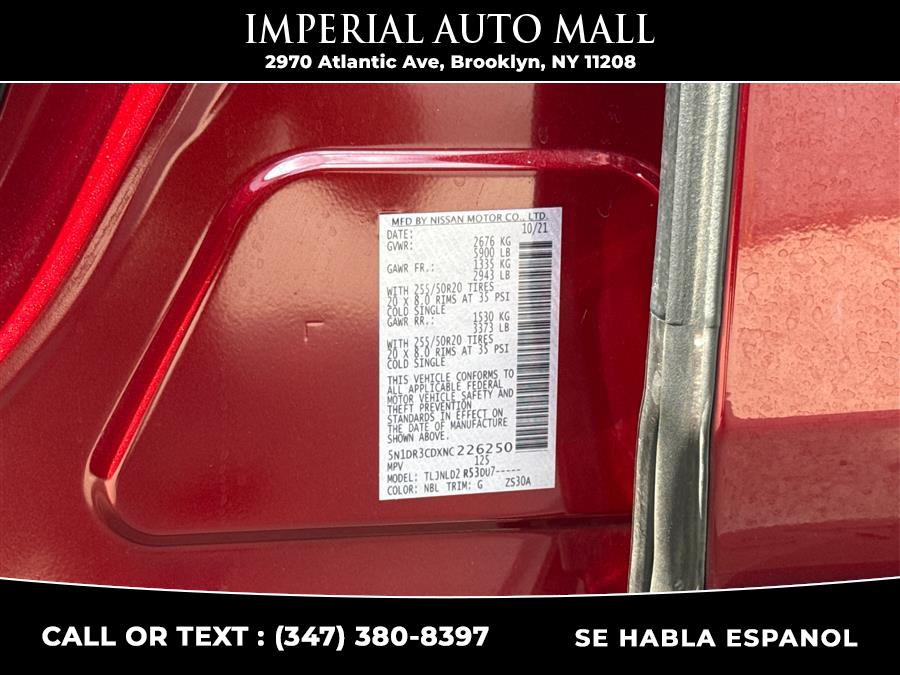 2022 Nissan Pathfinder SL 4WD, available for sale in Brooklyn, New York | Imperial Auto Mall. Brooklyn, New York 2022 Nissan Pathfinder SL 4WD, available for sale in Brooklyn, New York | Imperial Auto Mall. Brooklyn, New York