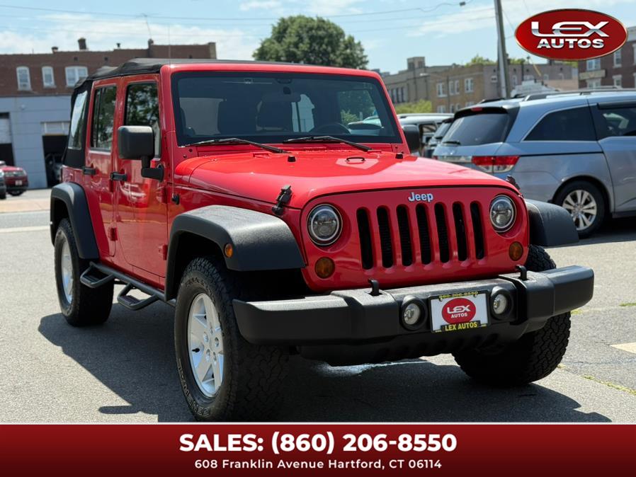 2013 Jeep Wrangler Unlimited 4WD 4dr Sport, available for sale in Hartford, Connecticut | Lex Autos LLC. Hartford, Connecticut 2013 Jeep Wrangler Unlimited 4WD 4dr Sport, available for sale in Hartford, Connecticut | Lex Autos LLC. Hartford, Connecticut