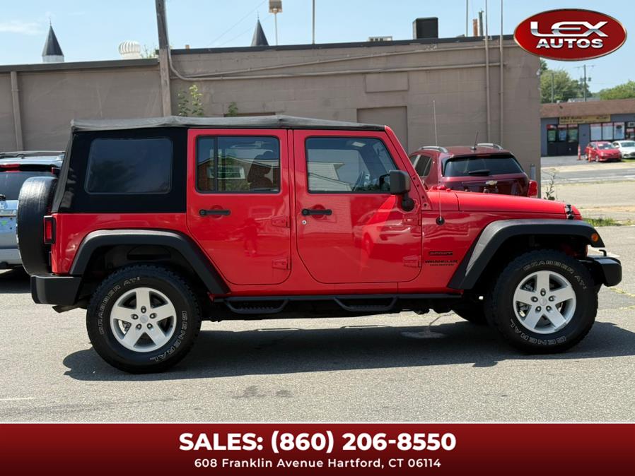 2013 Jeep Wrangler Unlimited 4WD 4dr Sport, available for sale in Hartford, Connecticut | Lex Autos LLC. Hartford, Connecticut 2013 Jeep Wrangler Unlimited 4WD 4dr Sport, available for sale in Hartford, Connecticut | Lex Autos LLC. Hartford, Connecticut