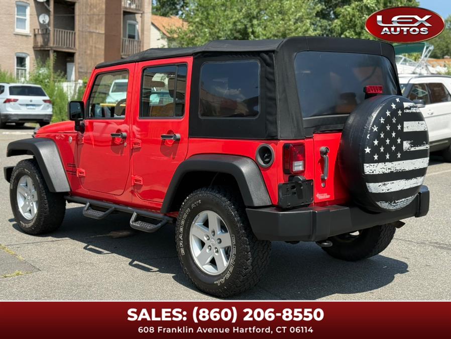 2013 Jeep Wrangler Unlimited 4WD 4dr Sport, available for sale in Hartford, Connecticut | Lex Autos LLC. Hartford, Connecticut 2013 Jeep Wrangler Unlimited 4WD 4dr Sport, available for sale in Hartford, Connecticut | Lex Autos LLC. Hartford, Connecticut