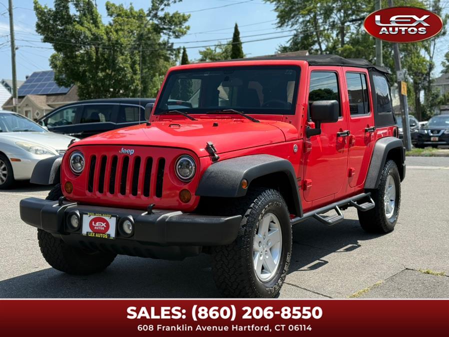 2013 Jeep Wrangler Unlimited 4WD 4dr Sport, available for sale in Hartford, Connecticut | Lex Autos LLC. Hartford, Connecticut 2013 Jeep Wrangler Unlimited 4WD 4dr Sport, available for sale in Hartford, Connecticut | Lex Autos LLC. Hartford, Connecticut