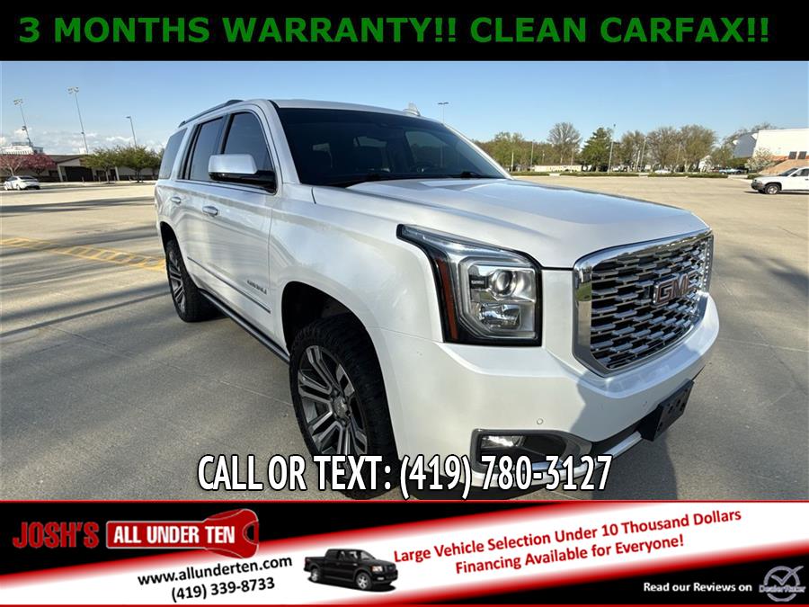 2018 GMC Yukon Denali, available for sale in Elida, Ohio | Josh's All Under Ten LLC. Elida, Ohio 2018 GMC Yukon Denali, available for sale in Elida, Ohio | Josh's All Under Ten LLC. Elida, Ohio
