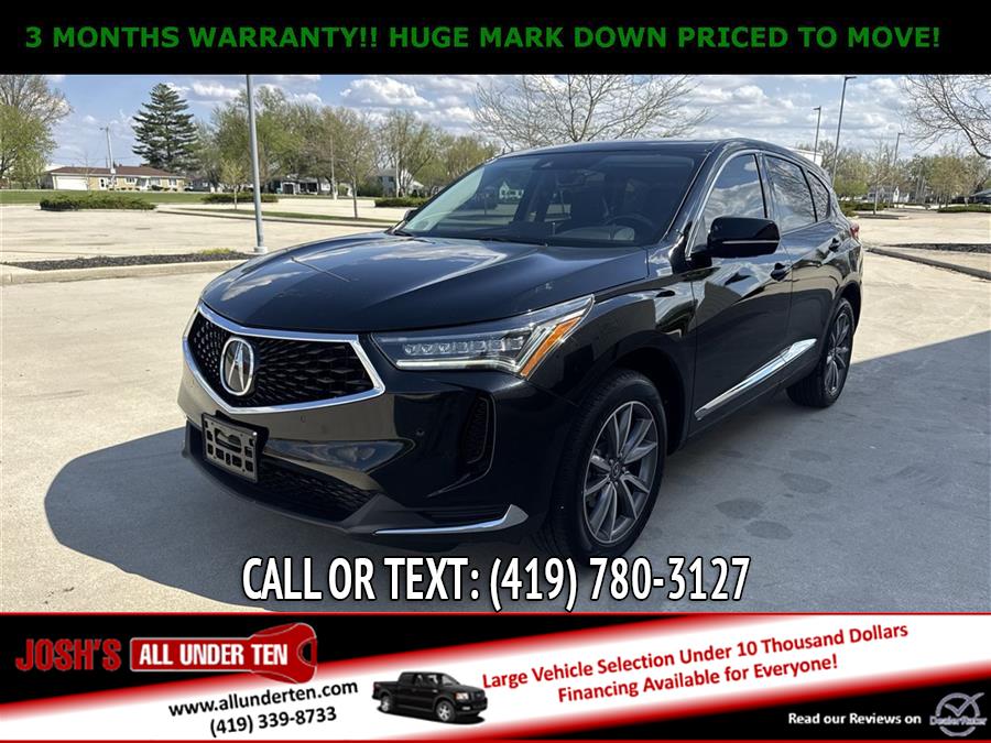 2022 Acura Rdx Technology Package, available for sale in Elida, Ohio | Josh's All Under Ten LLC. Elida, Ohio 2022 Acura Rdx Technology Package, available for sale in Elida, Ohio | Josh's All Under Ten LLC. Elida, Ohio