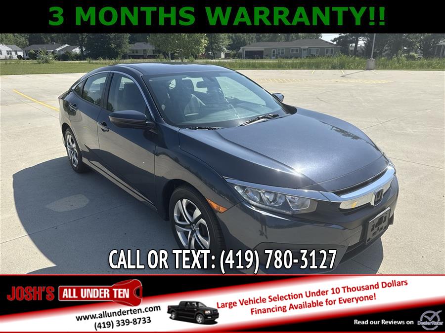2017 Honda Civic LX, available for sale in Elida, Ohio | Josh's All Under Ten LLC. Elida, Ohio 2017 Honda Civic LX, available for sale in Elida, Ohio | Josh's All Under Ten LLC. Elida, Ohio