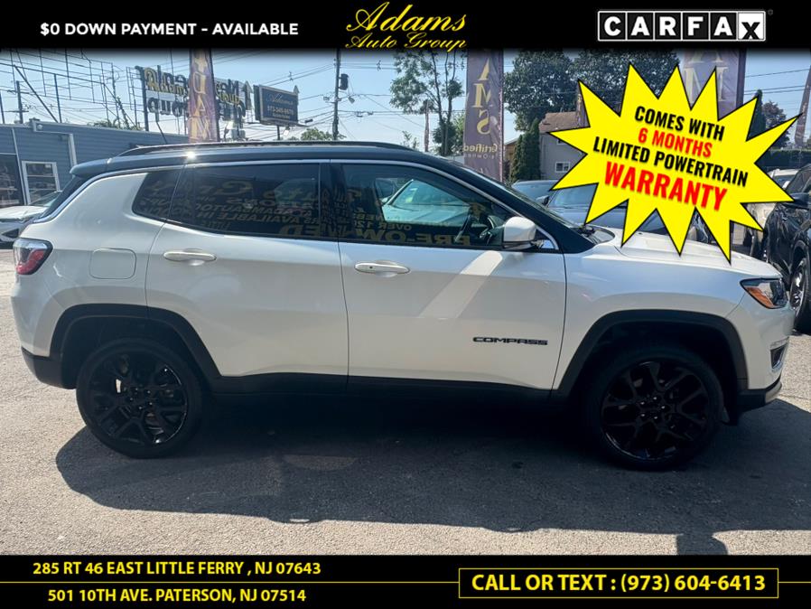 2018 Jeep Compass Limited 4x4, available for sale in Paterson, New Jersey | Adams Auto Group. Paterson, New Jersey 2018 Jeep Compass Limited 4x4, available for sale in Paterson, New Jersey | Adams Auto Group. Paterson, New Jersey