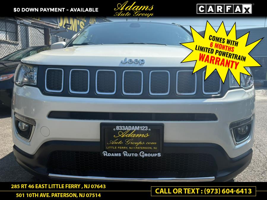 2018 Jeep Compass Limited 4x4, available for sale in Paterson, New Jersey | Adams Auto Group. Paterson, New Jersey 2018 Jeep Compass Limited 4x4, available for sale in Paterson, New Jersey | Adams Auto Group. Paterson, New Jersey