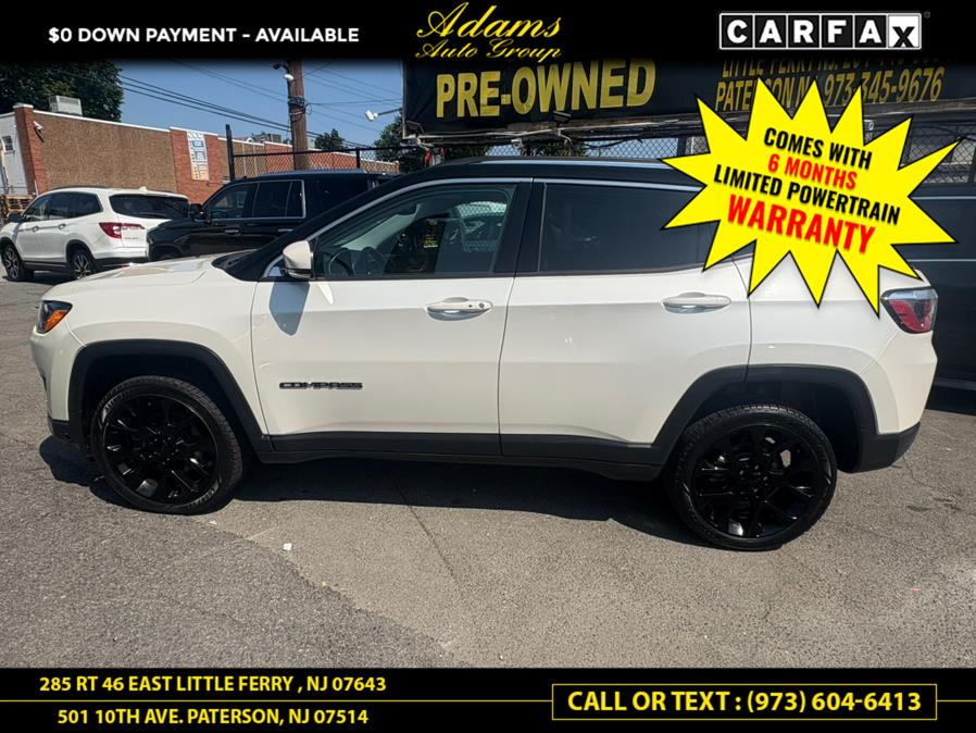2018 Jeep Compass Limited 4x4, available for sale in Paterson, New Jersey | Adams Auto Group. Paterson, New Jersey 2018 Jeep Compass Limited 4x4, available for sale in Paterson, New Jersey | Adams Auto Group. Paterson, New Jersey