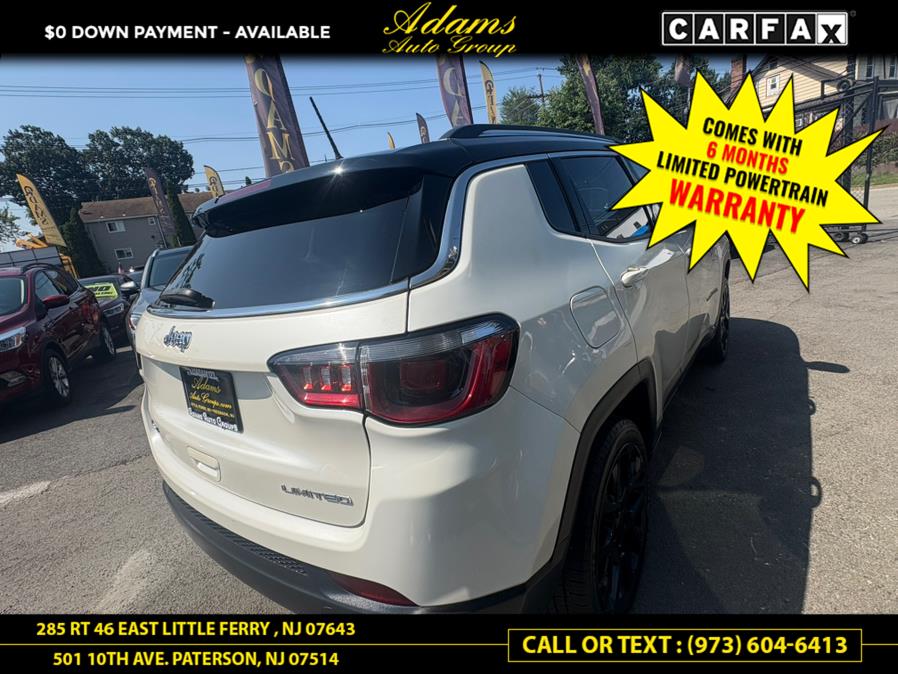 2018 Jeep Compass Limited 4x4, available for sale in Paterson, New Jersey | Adams Auto Group. Paterson, New Jersey 2018 Jeep Compass Limited 4x4, available for sale in Paterson, New Jersey | Adams Auto Group. Paterson, New Jersey