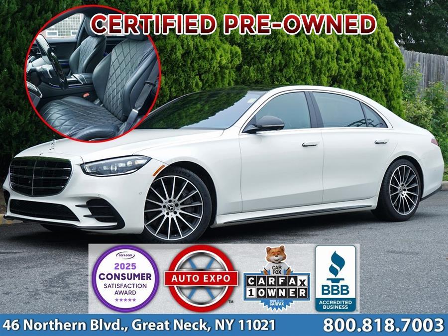 2021 Mercedes-benz S-class S 580, available for sale in Great Neck, New York | Auto Expo. Great Neck, New York