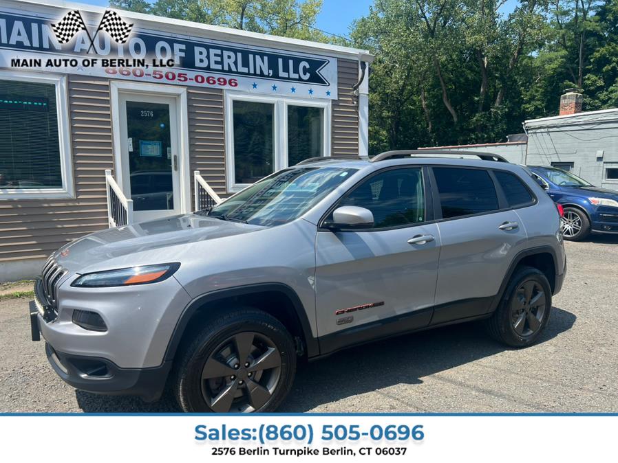 2016 Jeep Cherokee 4WD 4dr 75th Anniversary, available for sale in Berlin, Connecticut | Main Auto of Berlin. Berlin, Connecticut 2016 Jeep Cherokee 4WD 4dr 75th Anniversary, available for sale in Berlin, Connecticut | Main Auto of Berlin. Berlin, Connecticut