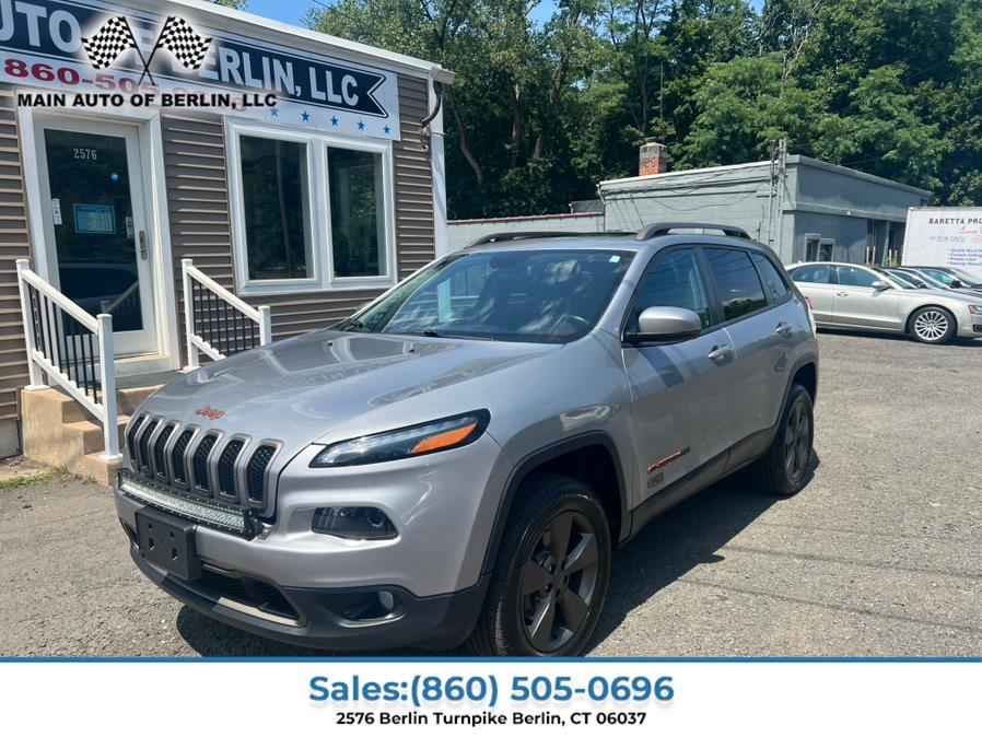 2016 Jeep Cherokee 4WD 4dr 75th Anniversary, available for sale in Berlin, Connecticut | Main Auto of Berlin. Berlin, Connecticut 2016 Jeep Cherokee 4WD 4dr 75th Anniversary, available for sale in Berlin, Connecticut | Main Auto of Berlin. Berlin, Connecticut