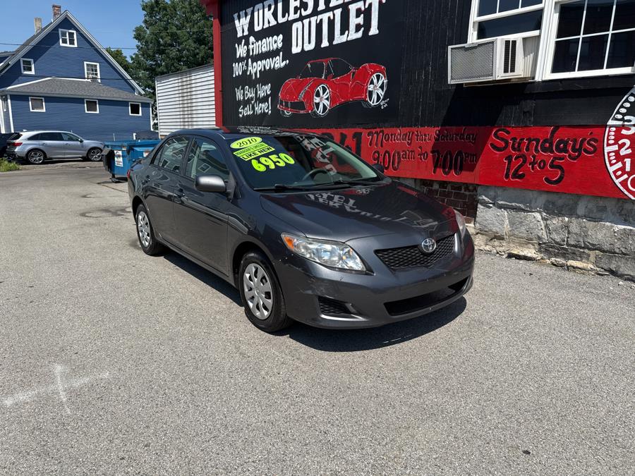2010 Toyota Corolla 4dr Sdn Auto LE, available for sale in Worcester, Massachusetts | Worcester Auto Outlet LLC. Worcester, Massachusetts 2010 Toyota Corolla 4dr Sdn Auto LE, available for sale in Worcester, Massachusetts | Worcester Auto Outlet LLC. Worcester, Massachusetts