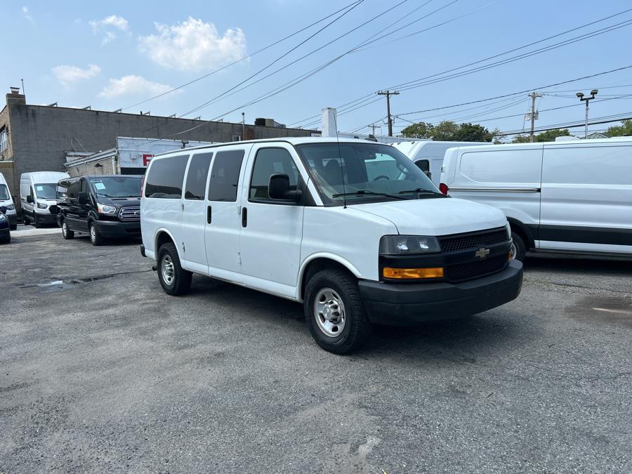 2018 Chevrolet Express Passenger RWD 2500 135" LS, available for sale in Franklin Square, New York | Franklin Square Auto Group. Franklin Square, New York 2018 Chevrolet Express Passenger RWD 2500 135" LS, available for sale in Franklin Square, New York | Franklin Square Auto Group. Franklin Square, New York