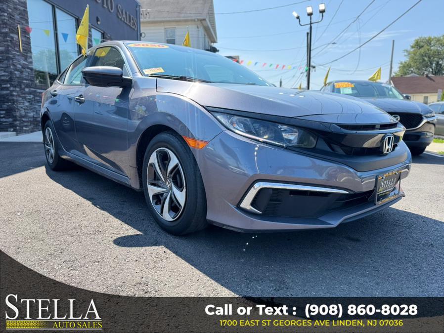 2020 Honda Civic Sedan LX CVT, available for sale in Linden, New Jersey | Stella Auto Sales. Linden, New Jersey 2020 Honda Civic Sedan LX CVT, available for sale in Linden, New Jersey | Stella Auto Sales. Linden, New Jersey