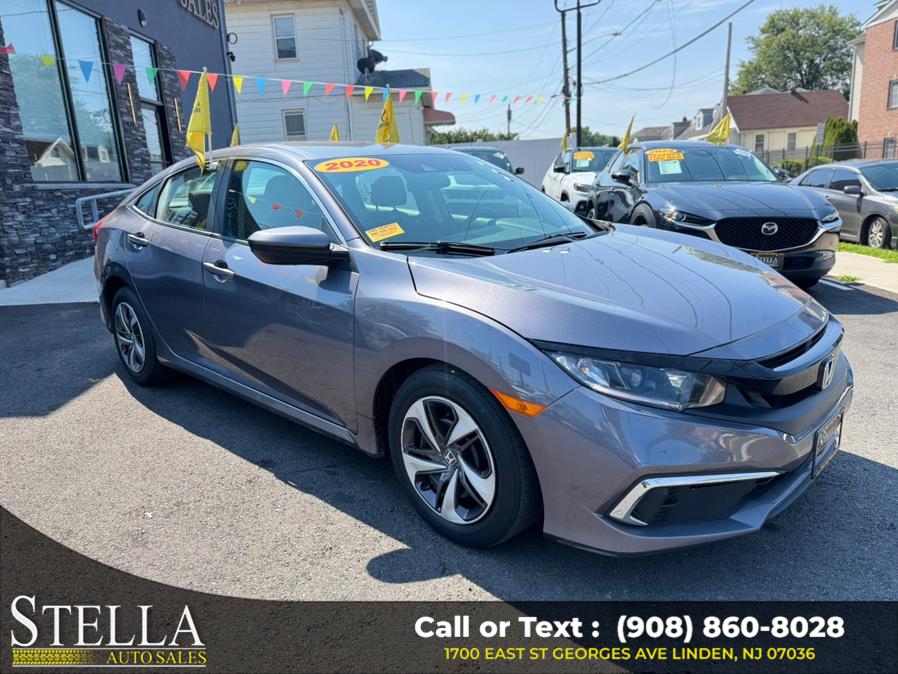 2020 Honda Civic Sedan LX CVT, available for sale in Linden, New Jersey | Stella Auto Sales. Linden, New Jersey 2020 Honda Civic Sedan LX CVT, available for sale in Linden, New Jersey | Stella Auto Sales. Linden, New Jersey