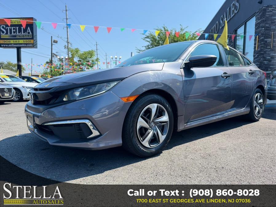 2020 Honda Civic Sedan LX CVT, available for sale in Linden, New Jersey | Stella Auto Sales. Linden, New Jersey 2020 Honda Civic Sedan LX CVT, available for sale in Linden, New Jersey | Stella Auto Sales. Linden, New Jersey