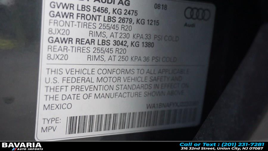 2018 Audi Q5 2.0 TFSI Premium Plus, available for sale in Union City, New Jersey | Bavaria Auto Imports. Union City, New Jersey 2018 Audi Q5 2.0 TFSI Premium Plus, available for sale in Union City, New Jersey | Bavaria Auto Imports. Union City, New Jersey