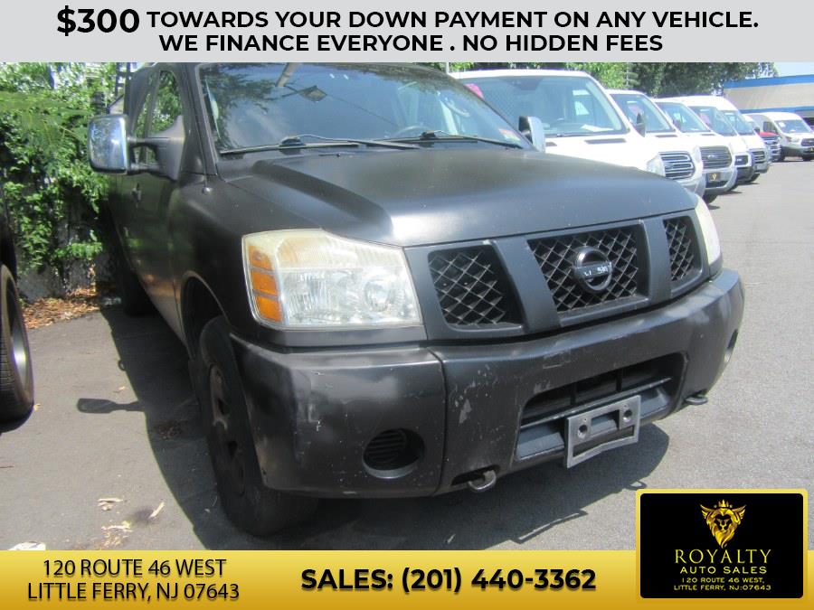 2005 Nissan Titan SE King Cab 4WD, available for sale in Little Ferry, New Jersey | Royalty Auto Sales. Little Ferry, New Jersey 2005 Nissan Titan SE King Cab 4WD, available for sale in Little Ferry, New Jersey | Royalty Auto Sales. Little Ferry, New Jersey