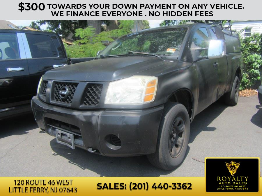 2005 Nissan Titan SE King Cab 4WD, available for sale in Little Ferry, New Jersey | Royalty Auto Sales. Little Ferry, New Jersey 2005 Nissan Titan SE King Cab 4WD, available for sale in Little Ferry, New Jersey | Royalty Auto Sales. Little Ferry, New Jersey