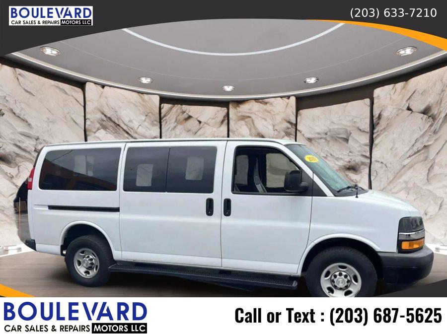2019 Chevrolet Express 2500 Passenger LS Van 3D, available for sale in New Haven, Connecticut | Boulevard Motors LLC. New Haven, Connecticut 2019 Chevrolet Express 2500 Passenger LS Van 3D, available for sale in New Haven, Connecticut | Boulevard Motors LLC. New Haven, Connecticut