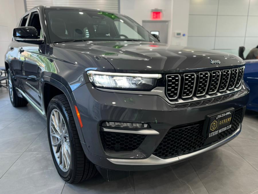 2022 Jeep Grand Cherokee 4xe Summit 4x4, available for sale in Franklin Square, New York | Luxury Motor Club. Franklin Square, New York 2022 Jeep Grand Cherokee 4xe Summit 4x4, available for sale in Franklin Square, New York | Luxury Motor Club. Franklin Square, New York