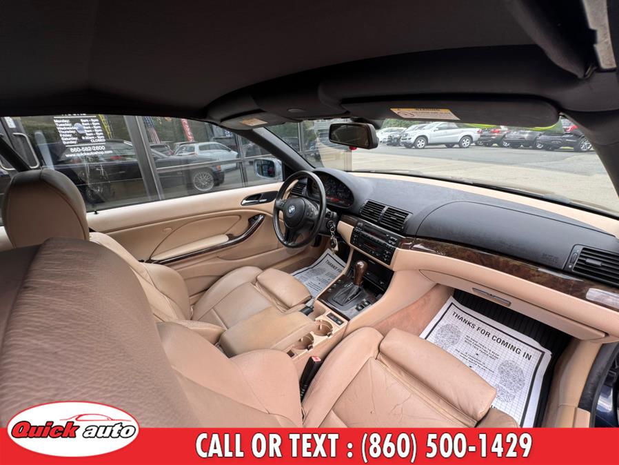 2003 BMW 3 Series 325Ci 2dr Convertible, available for sale in Bristol, Connecticut | Quick Auto LLC. Bristol, Connecticut 2003 BMW 3 Series 325Ci 2dr Convertible, available for sale in Bristol, Connecticut | Quick Auto LLC. Bristol, Connecticut