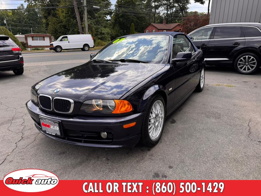 2003 BMW 3 Series 325Ci 2dr Convertible, available for sale in Bristol, Connecticut | Quick Auto LLC. Bristol, Connecticut 2003 BMW 3 Series 325Ci 2dr Convertible, available for sale in Bristol, Connecticut | Quick Auto LLC. Bristol, Connecticut
