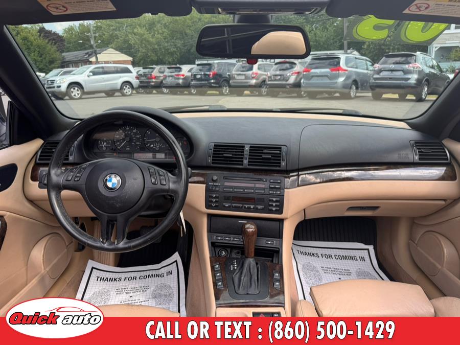 2003 BMW 3 Series 325Ci 2dr Convertible, available for sale in Bristol, Connecticut | Quick Auto LLC. Bristol, Connecticut 2003 BMW 3 Series 325Ci 2dr Convertible, available for sale in Bristol, Connecticut | Quick Auto LLC. Bristol, Connecticut