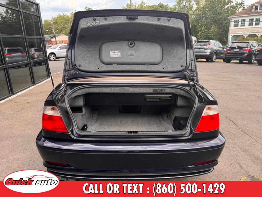 2003 BMW 3 Series 325Ci 2dr Convertible, available for sale in Bristol, Connecticut | Quick Auto LLC. Bristol, Connecticut 2003 BMW 3 Series 325Ci 2dr Convertible, available for sale in Bristol, Connecticut | Quick Auto LLC. Bristol, Connecticut