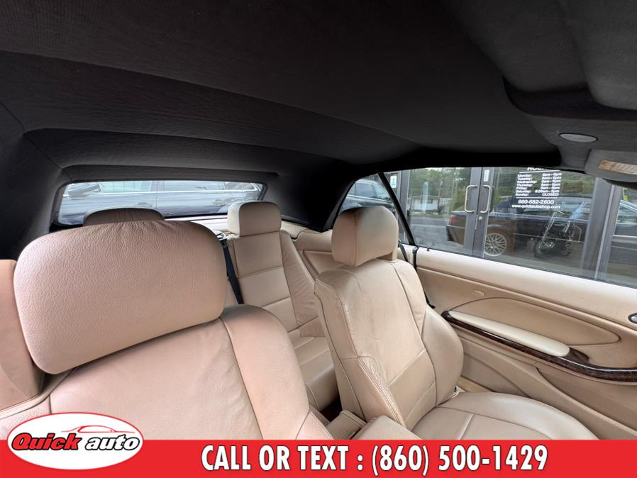 2003 BMW 3 Series 325Ci 2dr Convertible, available for sale in Bristol, Connecticut | Quick Auto LLC. Bristol, Connecticut 2003 BMW 3 Series 325Ci 2dr Convertible, available for sale in Bristol, Connecticut | Quick Auto LLC. Bristol, Connecticut