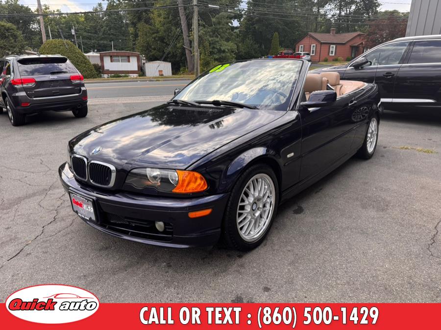 2003 BMW 3 Series 325Ci 2dr Convertible, available for sale in Bristol, Connecticut | Quick Auto LLC. Bristol, Connecticut 2003 BMW 3 Series 325Ci 2dr Convertible, available for sale in Bristol, Connecticut | Quick Auto LLC. Bristol, Connecticut