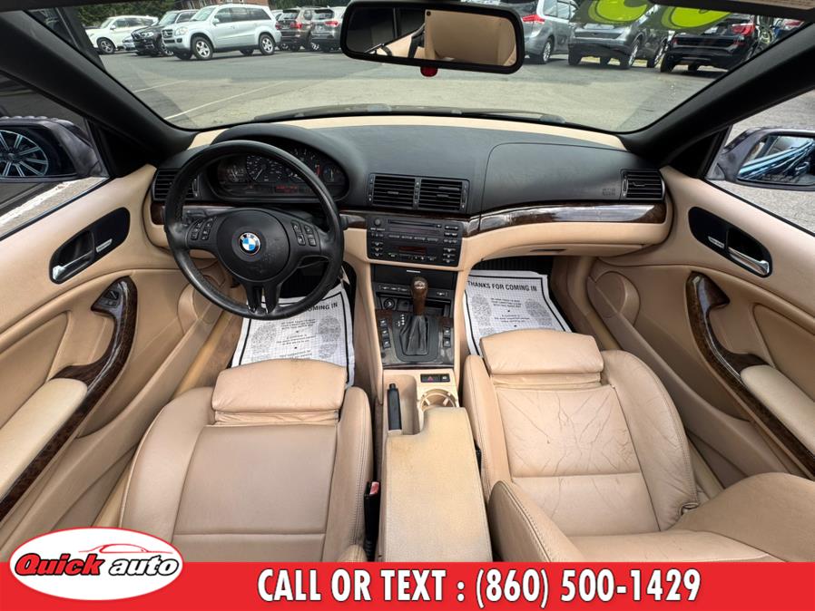 2003 BMW 3 Series 325Ci 2dr Convertible, available for sale in Bristol, Connecticut | Quick Auto LLC. Bristol, Connecticut 2003 BMW 3 Series 325Ci 2dr Convertible, available for sale in Bristol, Connecticut | Quick Auto LLC. Bristol, Connecticut