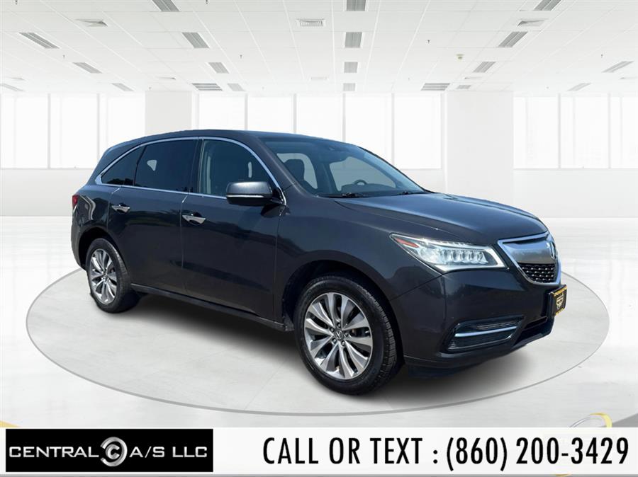 2015 Acura MDX SH-AWD 4dr Tech Pkg, available for sale in East Windsor, Connecticut | Central A/S LLC. East Windsor, Connecticut 2015 Acura MDX SH-AWD 4dr Tech Pkg, available for sale in East Windsor, Connecticut | Central A/S LLC. East Windsor, Connecticut