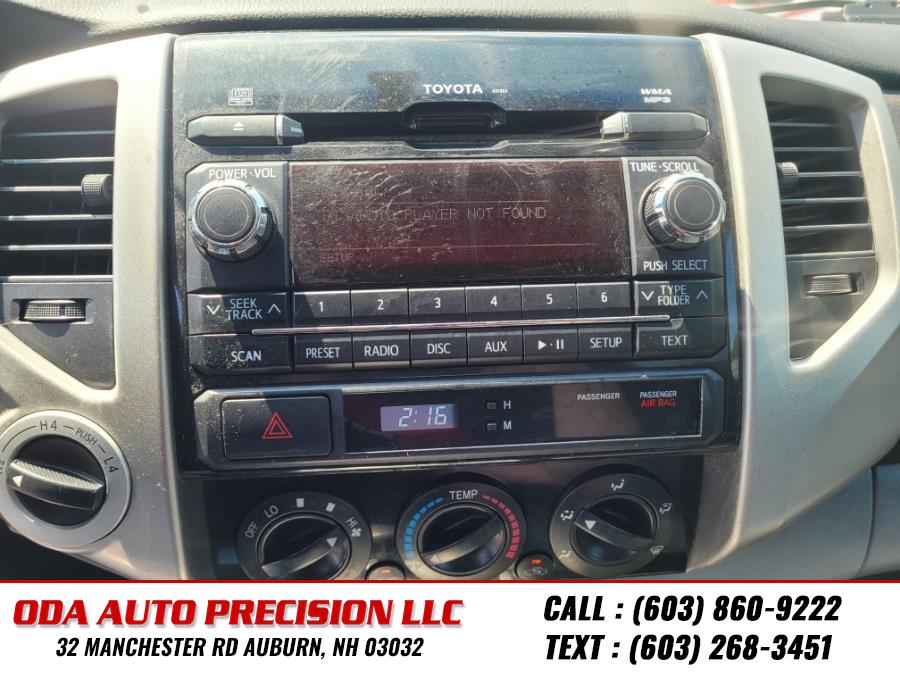 2012 Toyota Tacoma 4WD Double Cab V6 MT (Natl), available for sale in Auburn, New Hampshire | ODA Auto Precision LLC. Auburn, New Hampshire 2012 Toyota Tacoma 4WD Double Cab V6 MT (Natl), available for sale in Auburn, New Hampshire | ODA Auto Precision LLC. Auburn, New Hampshire