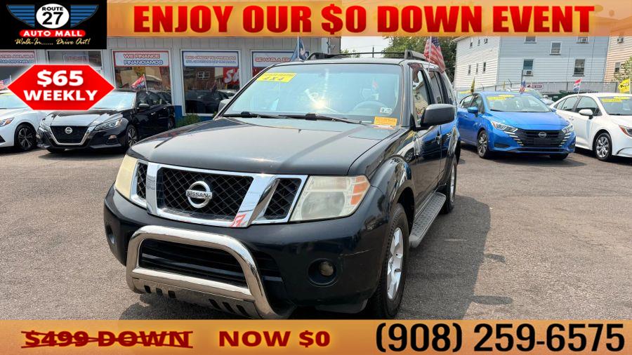 2008 Nissan Pathfinder S Sport Utility 4D, available for sale in Linden, New Jersey | Route 27 Auto Mall. Linden, New Jersey 2008 Nissan Pathfinder S Sport Utility 4D, available for sale in Linden, New Jersey | Route 27 Auto Mall. Linden, New Jersey