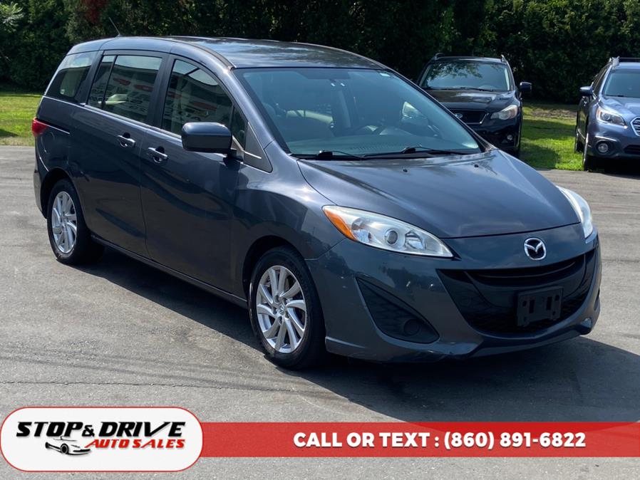 2012 Mazda Mazda5 4dr Wgn Auto Sport, available for sale in East Windsor, Connecticut | Stop & Drive Auto Sales. East Windsor, Connecticut 2012 Mazda Mazda5 4dr Wgn Auto Sport, available for sale in East Windsor, Connecticut | Stop & Drive Auto Sales. East Windsor, Connecticut