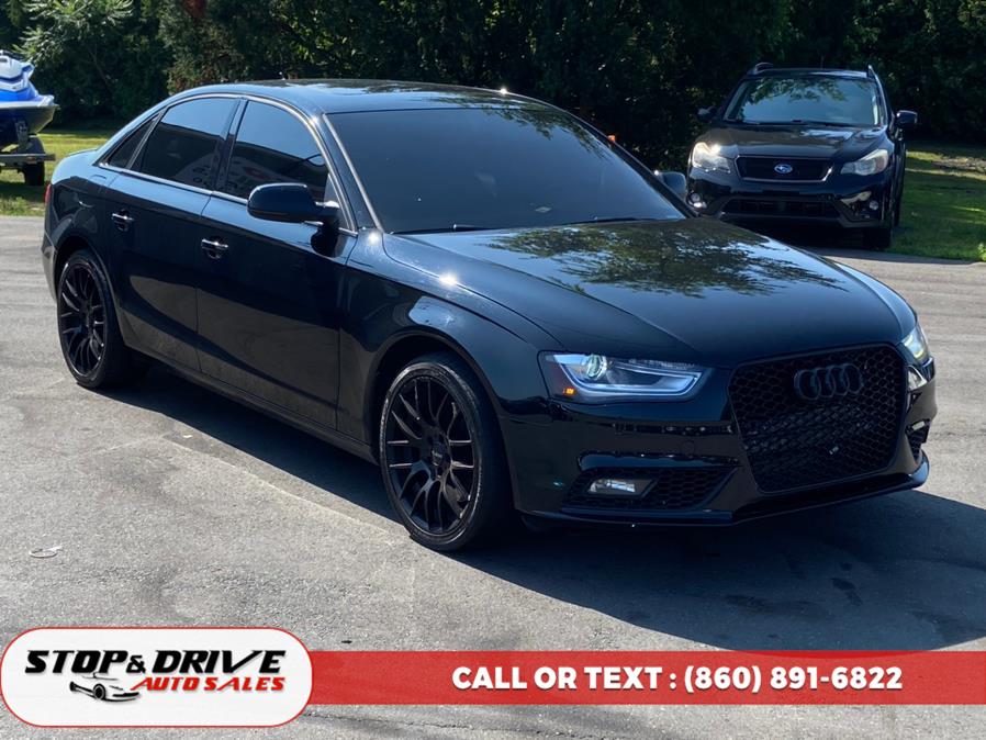 2013 Audi A4 4dr Sdn Auto quattro 2.0T Premium Plus, available for sale in East Windsor, Connecticut | Stop & Drive Auto Sales. East Windsor, Connecticut 2013 Audi A4 4dr Sdn Auto quattro 2.0T Premium Plus, available for sale in East Windsor, Connecticut | Stop & Drive Auto Sales. East Windsor, Connecticut