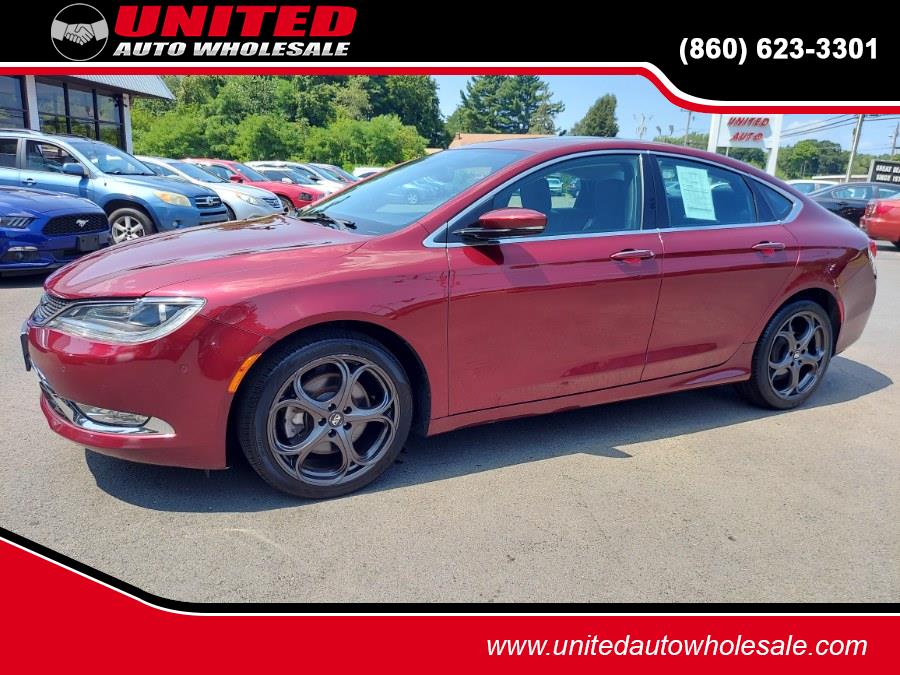 2015 Chrysler 200 4dr Sdn C AWD, available for sale in East Windsor, Connecticut | United Auto Sales of E Windsor, Inc. East Windsor, Connecticut