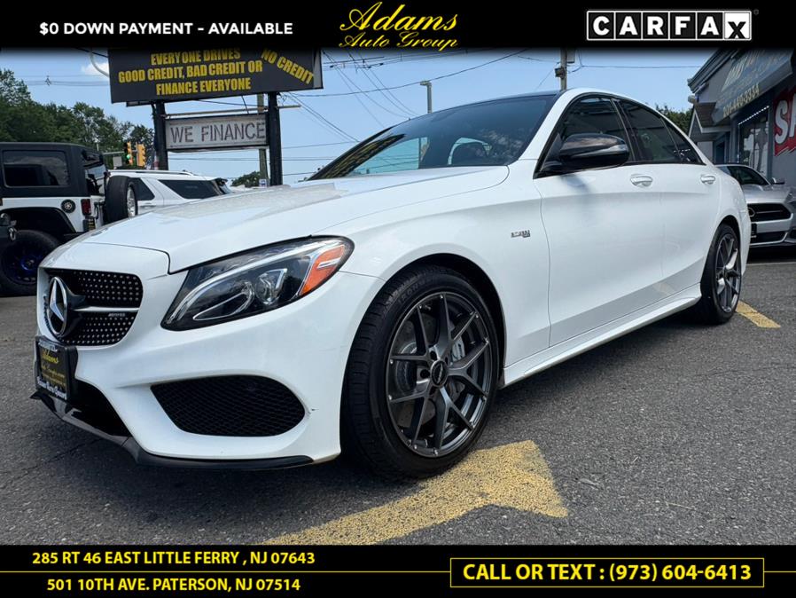2018 Mercedes-Benz C-Class AMG C 43 4MATIC Sedan, available for sale in Paterson, New Jersey | Adams Auto Group. Paterson, New Jersey 2018 Mercedes-Benz C-Class AMG C 43 4MATIC Sedan, available for sale in Paterson, New Jersey | Adams Auto Group. Paterson, New Jersey