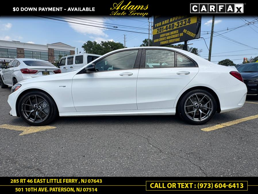 2018 Mercedes-Benz C-Class AMG C 43 4MATIC Sedan, available for sale in Paterson, New Jersey | Adams Auto Group. Paterson, New Jersey 2018 Mercedes-Benz C-Class AMG C 43 4MATIC Sedan, available for sale in Paterson, New Jersey | Adams Auto Group. Paterson, New Jersey