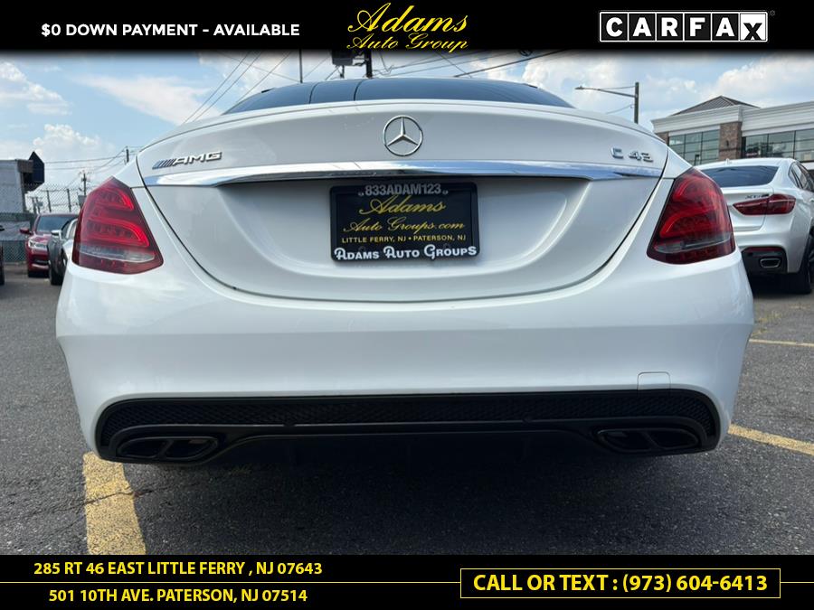 2018 Mercedes-Benz C-Class AMG C 43 4MATIC Sedan, available for sale in Paterson, New Jersey | Adams Auto Group. Paterson, New Jersey 2018 Mercedes-Benz C-Class AMG C 43 4MATIC Sedan, available for sale in Paterson, New Jersey | Adams Auto Group. Paterson, New Jersey