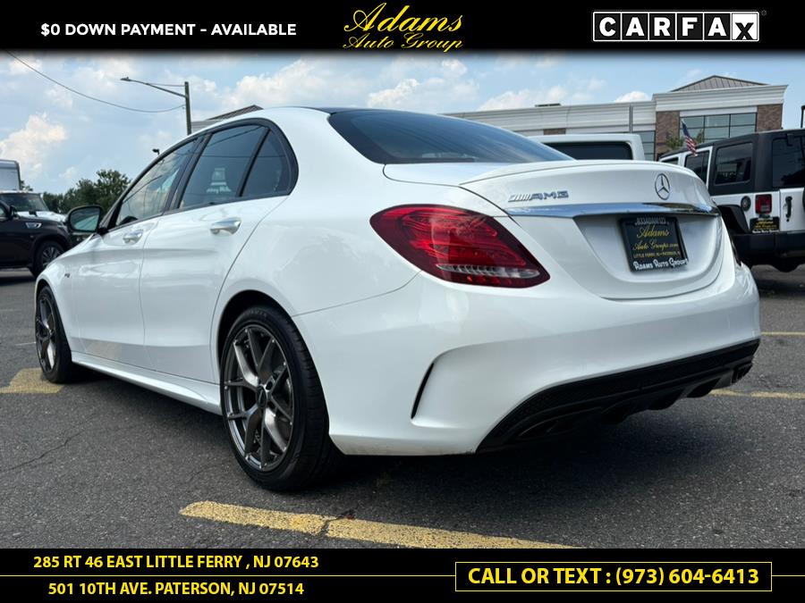 2018 Mercedes-Benz C-Class AMG C 43 4MATIC Sedan, available for sale in Paterson, New Jersey | Adams Auto Group. Paterson, New Jersey 2018 Mercedes-Benz C-Class AMG C 43 4MATIC Sedan, available for sale in Paterson, New Jersey | Adams Auto Group. Paterson, New Jersey