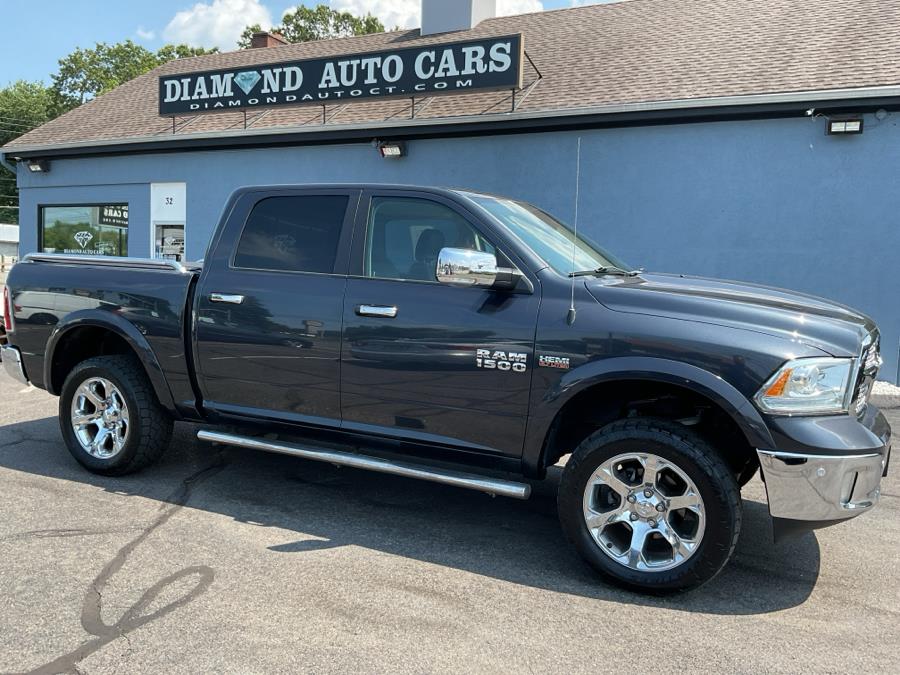 2016 Ram 1500 4WD Crew Cab 140.5" Laramie, available for sale in Vernon, Connecticut | TD Automotive Enterprises LLC DBA Diamond Auto Cars. Vernon, Connecticut 2016 Ram 1500 4WD Crew Cab 140.5" Laramie, available for sale in Vernon, Connecticut | TD Automotive Enterprises LLC DBA Diamond Auto Cars. Vernon, Connecticut