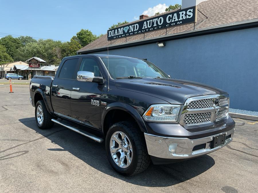 2016 Ram 1500 4WD Crew Cab 140.5" Laramie, available for sale in Vernon, Connecticut | TD Automotive Enterprises LLC DBA Diamond Auto Cars. Vernon, Connecticut 2016 Ram 1500 4WD Crew Cab 140.5" Laramie, available for sale in Vernon, Connecticut | TD Automotive Enterprises LLC DBA Diamond Auto Cars. Vernon, Connecticut